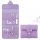 Manikűr és pedikűr készlet (16 db) lila